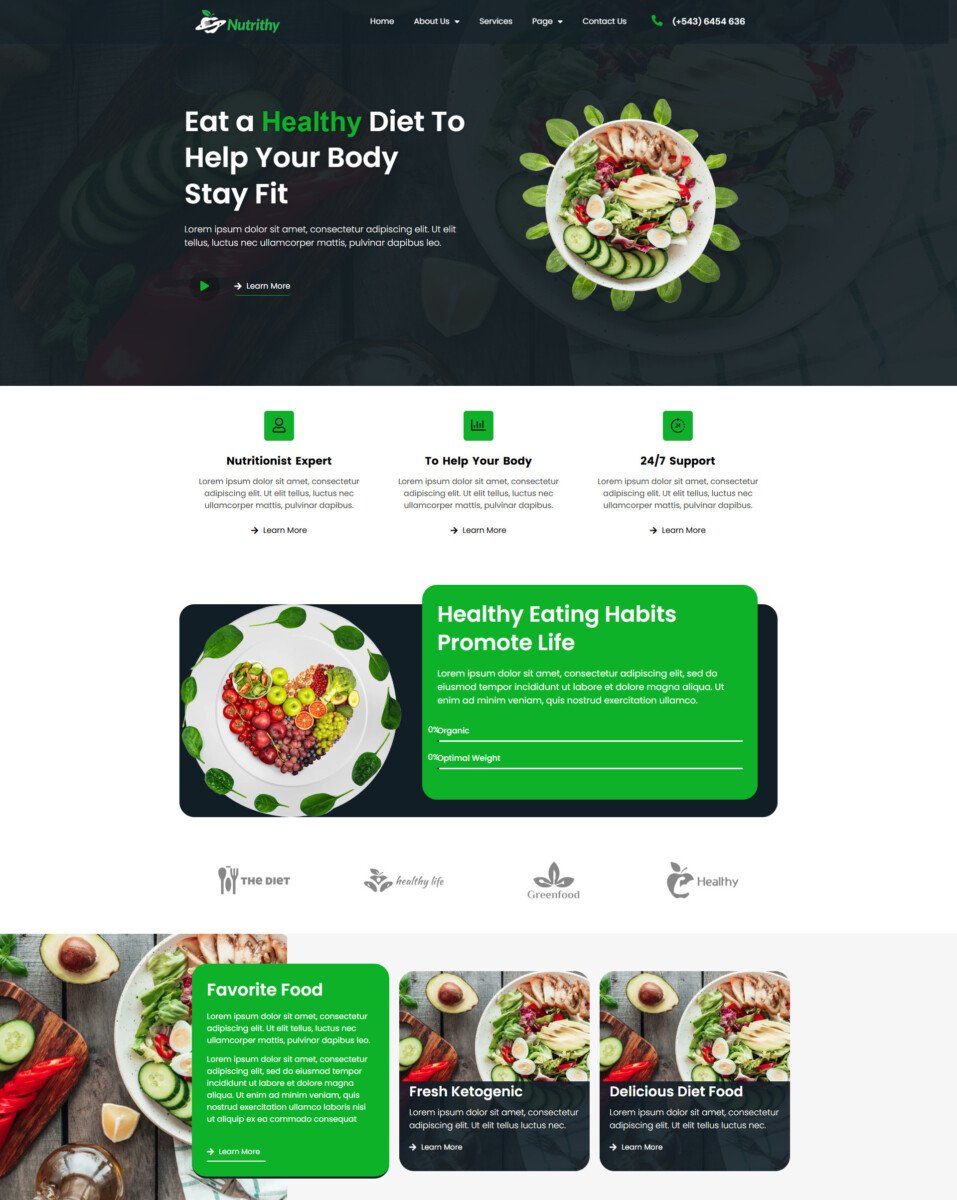 Healthy Food & Nutrition