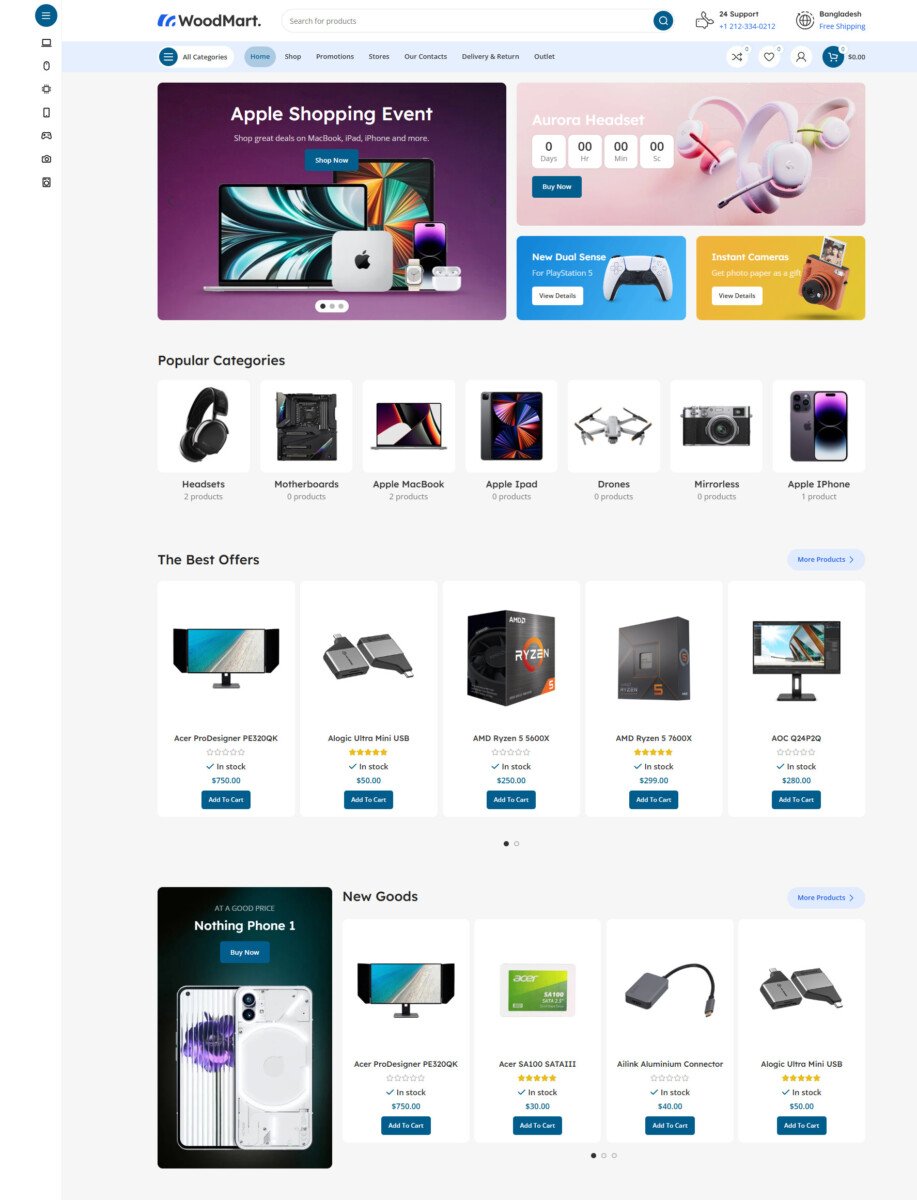 Electronic Shop